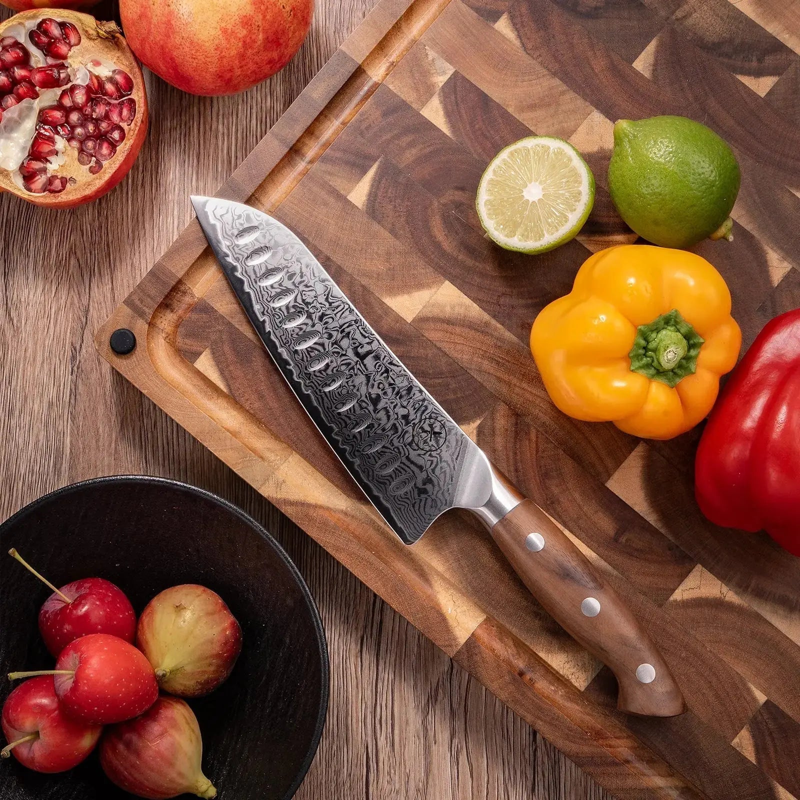 X2W-RS Santoku Damastshop.de - Damastshop