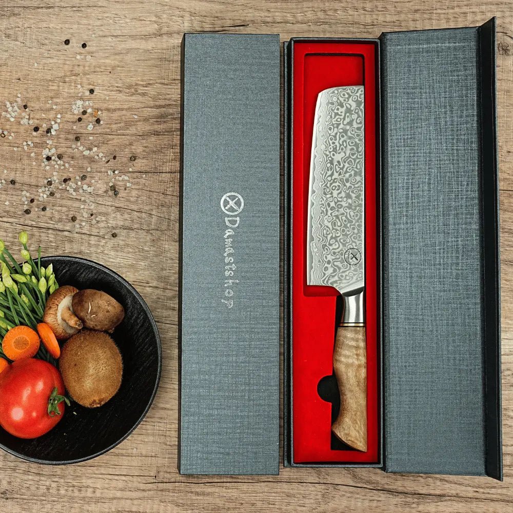 Damast Nakiri Bergahorn Damastshop.de - Damastshop
