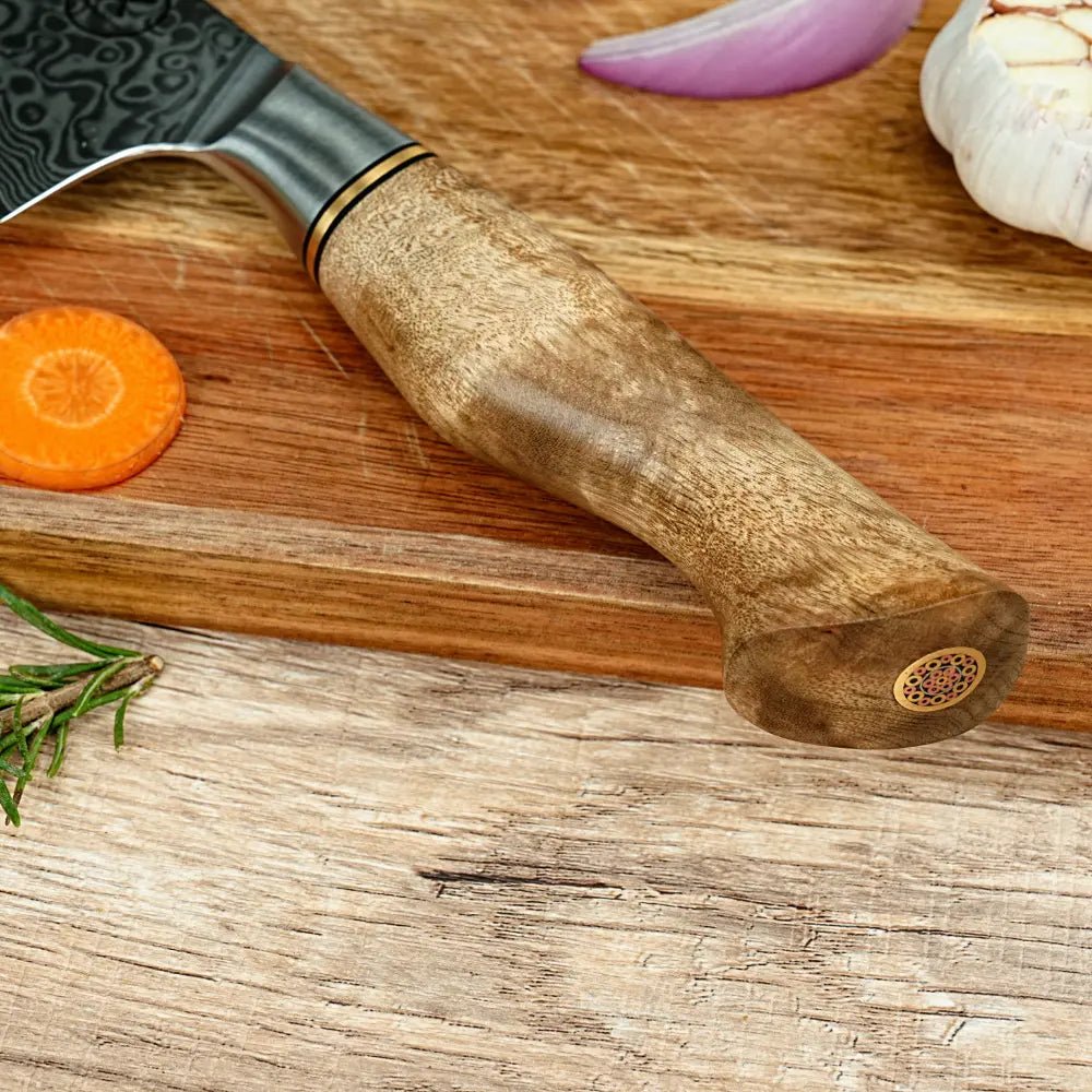 Damast Santoku Bergahorn Vorteilspaket 🎁 Damastshop.de - Damastshop