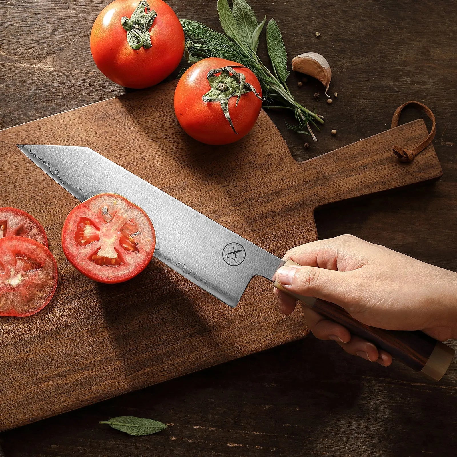 Japan ZDP-189 Bunka – Oktagonaler Griff aus Eisenholz & weißem Horn Damastshop.de - Damastshop