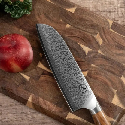 Damast Santoku Olive Damastshop.de - Damastshop