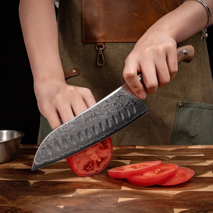 X2W-RS Santoku Damastshop.de - Damastshop