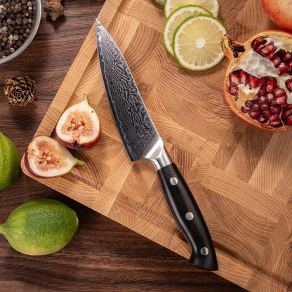 Premium Damast Universalmesser Ebenholz Damastshop.de - Damastshop