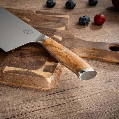 Damast Hackmesser Olive Damastshop.de - Damastshop