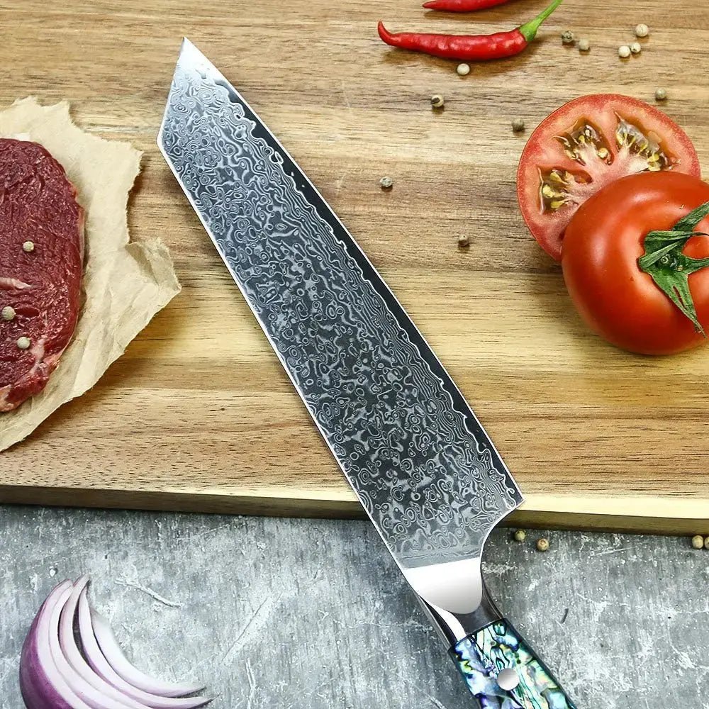 Damast Kiritsuke Abalone Damastshop.de - Damastshop