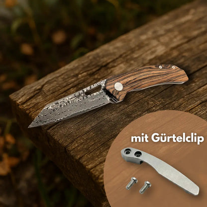Damast Taschenmesser Cocobolo Damastshop.de - Damastshop