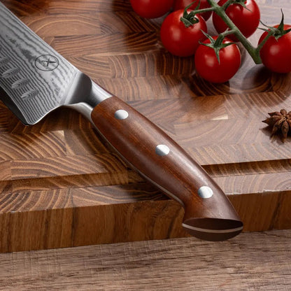 Premium Damast 3er Set Red Wood Damastshop.de - Damastshop