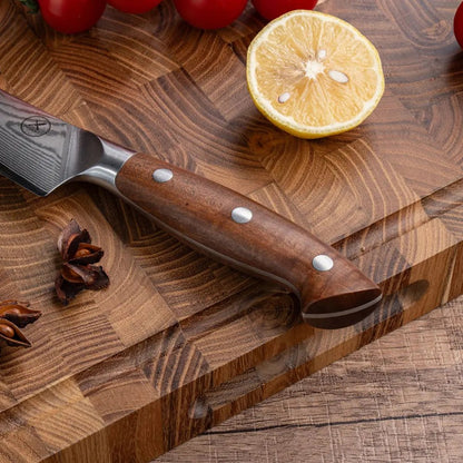 Premium Damast 5er Set Red Wood Damastshop.de - Damastshop